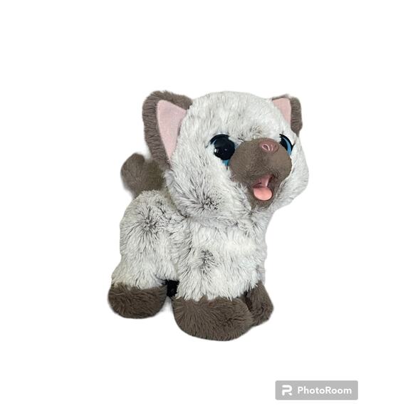 Hasbro FurReal Friends My Poopin' Kitty Kami Himalayan Cat Plush - Picture 1 of 5